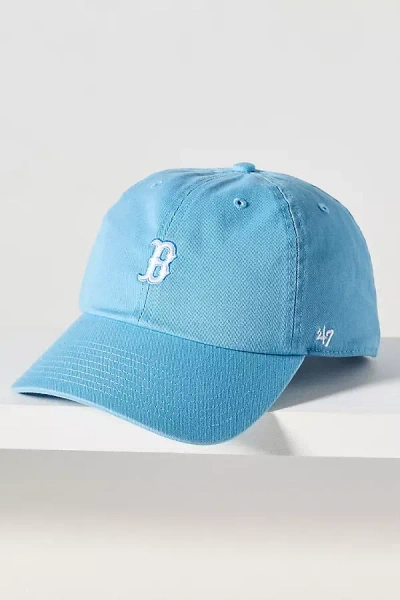 47 Brand Red Sox Mini Logo Baseball Cap In Blue