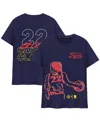 47 Brand Round21 Men's And Women's Caitlin Clark Navy Indiana Fever Indiana Bound T-shirt In Navy