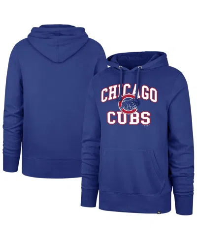 47 Brand Royal Chicago Cubs Velocity Headline Pullover Hoodie