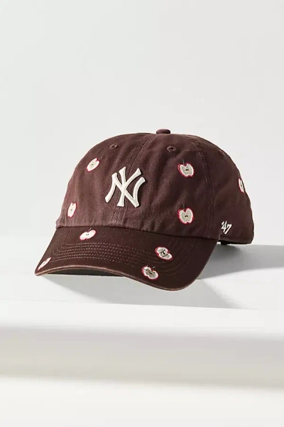 47 Brand Scatter Fall Icons Mlb Baseball Cap In Brown