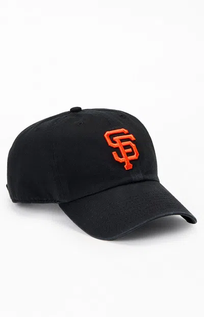 47 Brand Sf Giants Dad Hat In Black In Burgundy