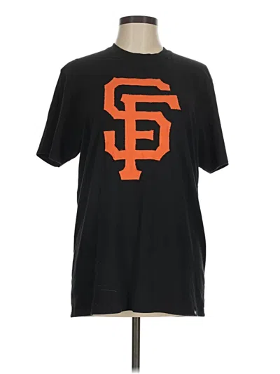 Pre-owned 47 Brand Short Sleeve T-shirt In Black