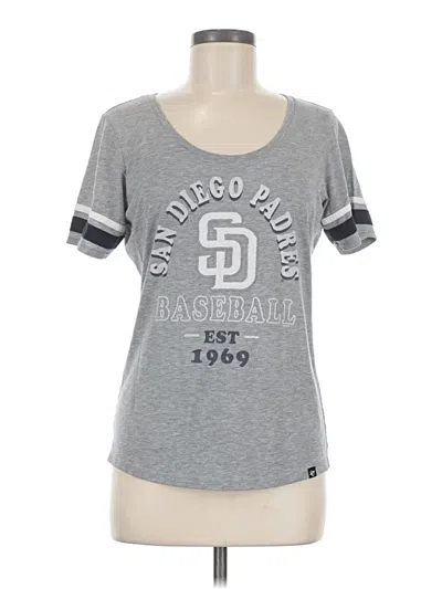 Pre-owned 47 Brand Short Sleeve T-shirt In Gray