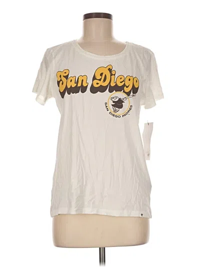 Pre-owned 47 Brand Short Sleeve T-shirt In Ivory