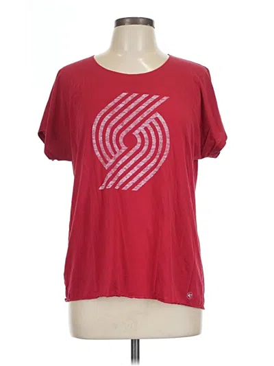 Pre-owned 47 Brand Short Sleeve T-shirt In Red