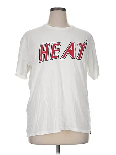 Pre-owned 47 Brand Short Sleeve T-shirt In White