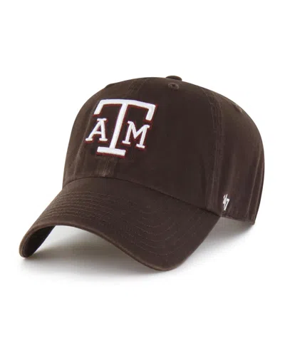 47 Brand Texas A&m Aggies Adjustable Low Crown Cap In Brown