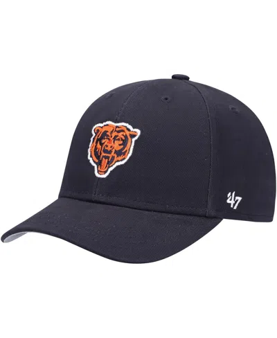 47 Brand Babies' Toddler Unisex '47 Navy Chicago Bears Team Basic Mvp Adjustable Hat