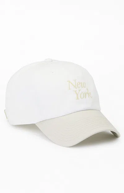 47 Brand Two-tone Ny Yankees Dad Hat In Cream In Multi