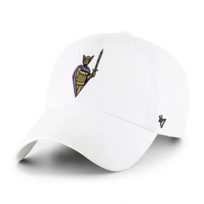 47 Brand Unisex '47  White Golden State Valkyries Logo Clean Up Adjustable Hat