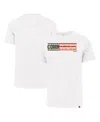47 Brand White Washington Commanders Flag Script Franklin T-shirt In White