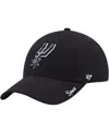 47 Brand Women's ' Black San Antonio Spurs Miata Clean Up Adjustable Hat In Black