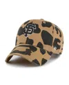 47 Brand Women's ' Brown San Francisco Giants Rosette Clean Up Adjustable Hat In Brown