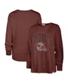 47 Brand Women's ' Cardinal Distressed Arizona Cardinals Tom Cat Long Sleeve T-shirt In Cardinal