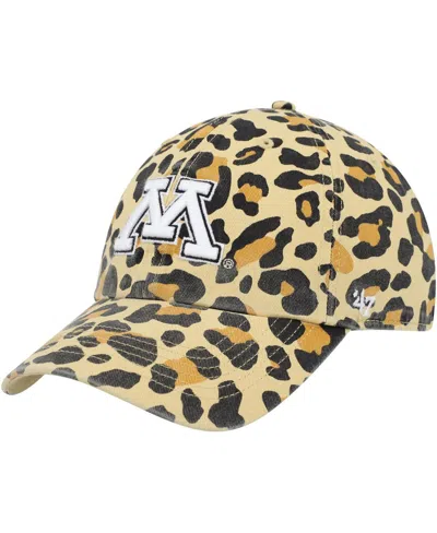 47 Brand Women's ' Gold Minnesota Golden Gophers Bagheera Clean Up Adjustable Hat