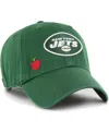 47 Brand Women's ' Green New York Jets Confetti Icon Clean Up Adjustable Hat In Green