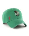 47 Brand Women's ' Kelly Green Boston Celtics Confetti Undervisor Clean Up Adjustable Hat In Kelly Green