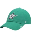47 BRAND WOMEN'S '47 BRAND KELLY GREEN DALLAS STARS TEAM MIATA CLEAN UP ADJUSTABLE HAT