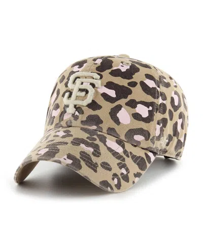 47 Brand Women's ' Khaki San Francisco Giants Bagheera Clean Up Adjustable Hat