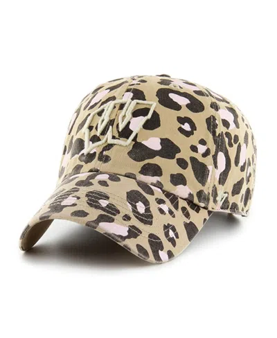 47 Brand Women's ' Khaki Wisconsin Badgers Bagheera Clean Up Adjustable Hat