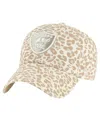 47 BRAND WOMEN'S '47 BRAND NATURAL LAS VEGAS RAIDERS PANTHERA CLEAN UP ADJUSTABLE HAT