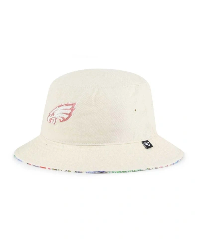 47 Brand Women's ' Natural Philadelphia Eagles Pollinator Bucket Hat