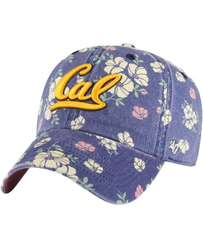 47 Brand Women's ' Navy Cal Bears Primrose Clean Up Adjustable Hat