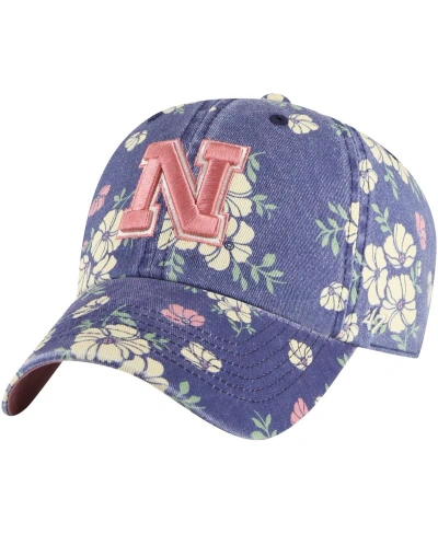 47 Brand Women's ' Navy Nebraska Huskers Primrose Clean Up Adjustable Hat