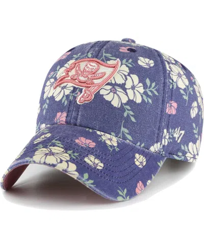 47 Brand Women's ' Navy Tampa Bay Buccaneers Primrose Clean Up Adjustable Hat