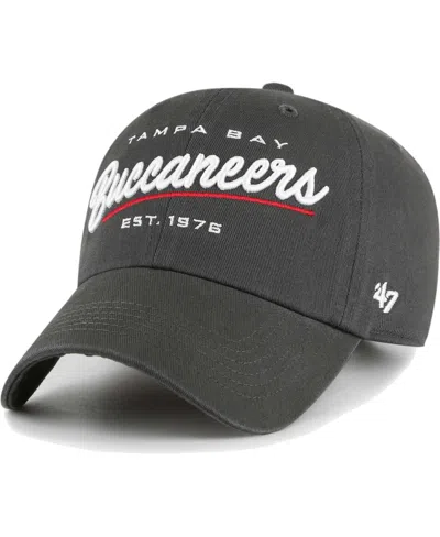 47 Brand Women's ' Pewter Tampa Bay Buccaneers Sidney Clean Up Adjustable Hat
