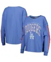 47 Brand Women's ' Royal Los Angeles Dodgers Statement Long Sleeve T-shirt In Royal