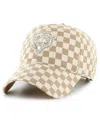 47 Brand Women's ' Tan Chicago Bears Vibe Check Clean Up Adjustable Hat In Tan