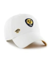 47 Brand Women's ' White Nashville Predators Confetti Clean Up Adjustable Hat In White