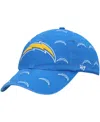 47 Brand Women's '47 Powder Blue Los Angeles Chargers Confetti Clean Up Adjustable Hat In Powder Blue