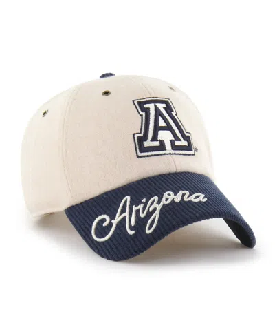 47 Brand Women's Arizona Wildcats Rope Script Clean Up Adjustable Baseball Cap In Multi
