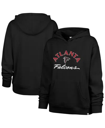 47 Brand Women's Black Atlanta Falcons Whirlwind Naomi Pullover Hoodie