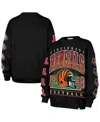 47 Brand '47  Black Cincinnati Bengals Go Big Oversized Pullover Sweatshirt In Black