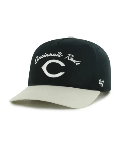 47 Brand Women's Black Cincinnati Reds Stable Hitch Adjustable Hat