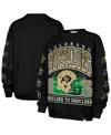 47 Brand '47 Black Colorado Buffaloes Go Big Oversized Pullover Sweatshirt In Black
