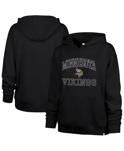 47 Brand Women's Black Minnesota Vikings Clarity Naomi Hoodie