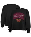 47 Brand '47 Black Washington Commanders Muse Sydney Long Sleeve T-shirt In Black