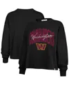 47 Brand '47 Black Washington Commanders Muse Sydney Long Sleeve T-shirt In Black