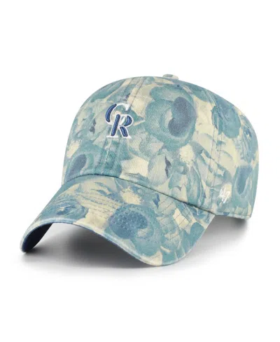 47 Brand Women's Blue Colorado Rockies Gardenia Clean Up Adjustable Hat