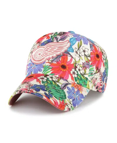 47 Brand Women's Cream Detroit Red Wings Pollinator Clean Up Adjustable Hat