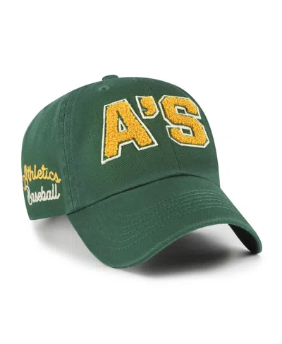 47 Brand Women's Dark Green Athletics Zoey Clean Up Adjustable Hat