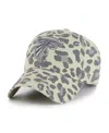 47 Brand Women's Gray Atlanta Falcons Bagheera Clean Up Adjustable Hat In Gray