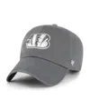 47 Brand Women's Gray Cincinnati Bengals Bright Side Clean Up Adjustable Hat