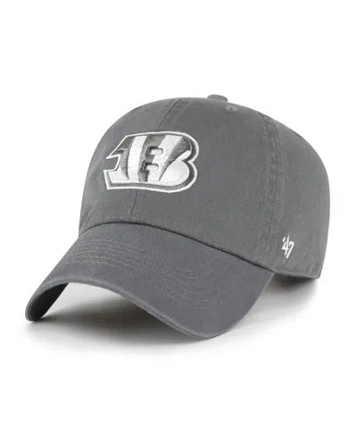 47 Brand Women's Gray Cincinnati Bengals Bright Side Clean Up Adjustable Hat