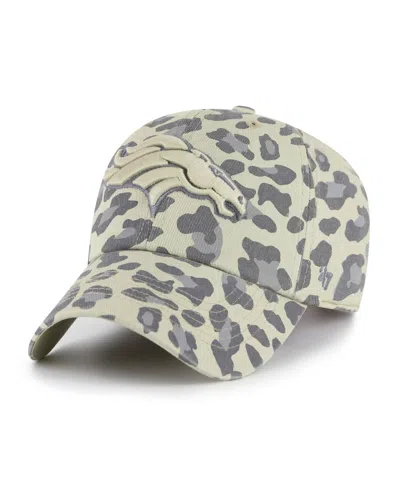 47 Brand Women's Gray Denver Broncos Bagheera Clean Up Adjustable Hat In Neutral