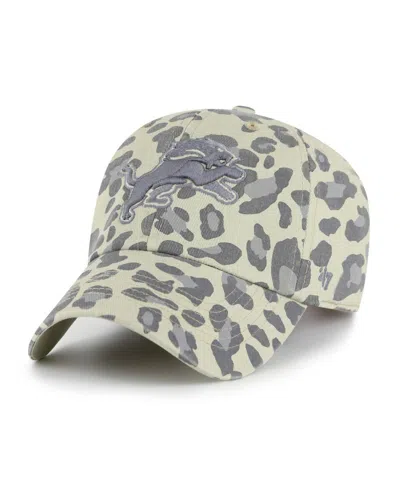 47 Brand Women's Gray Detroit Lions Bagheera Clean Up Adjustable Hat